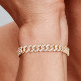 Pavé Cuban Bracelet