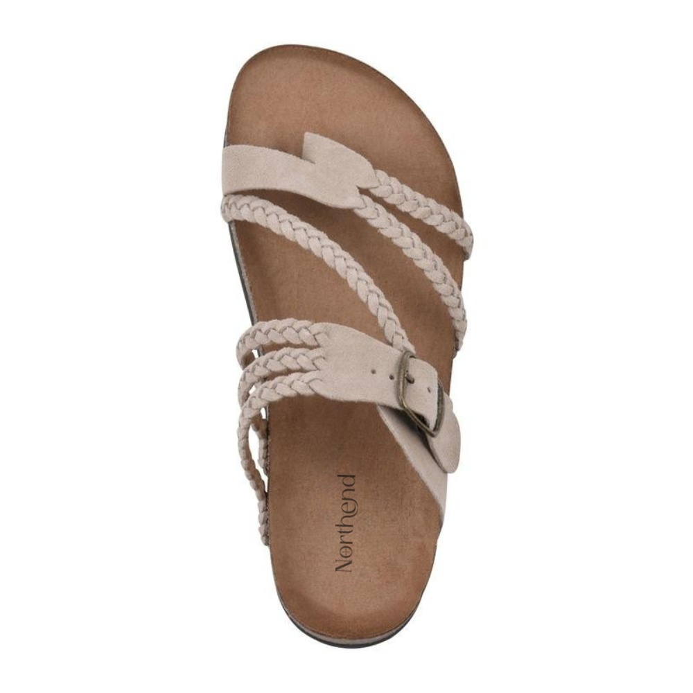 Layla | Dames Boho Sandalen met Gevlochten Bandjes