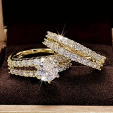 Eternal Radiance Ring Set
