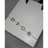 Gold CR Bracelet