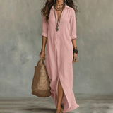 Mila | Dames Maxi Blouse Jurk