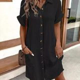 Clara | Dames Midi Blouse Jurk