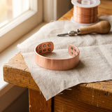 Anvil Copper Bracelet