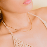 Lena Golden Chain Necklace
