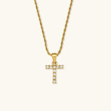 Maeve Letter Initial Diamond Necklace