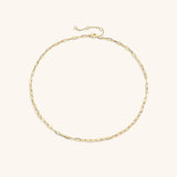 Nadia Paperclip Chain Necklace