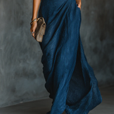Camille | Dames Draped Maxi Set