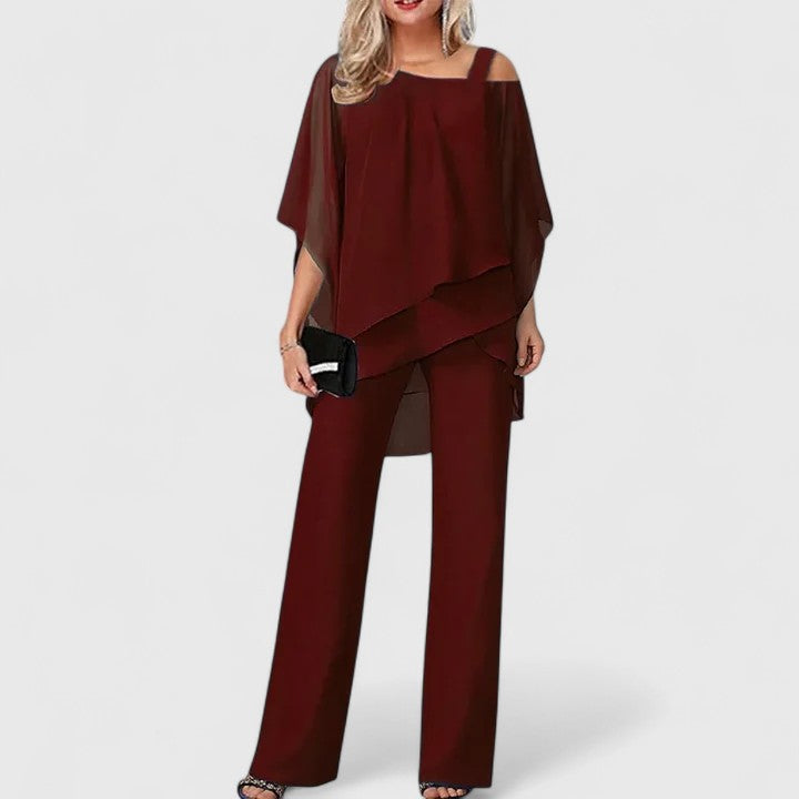 Hazel | Dames Elegante Broekpak Set