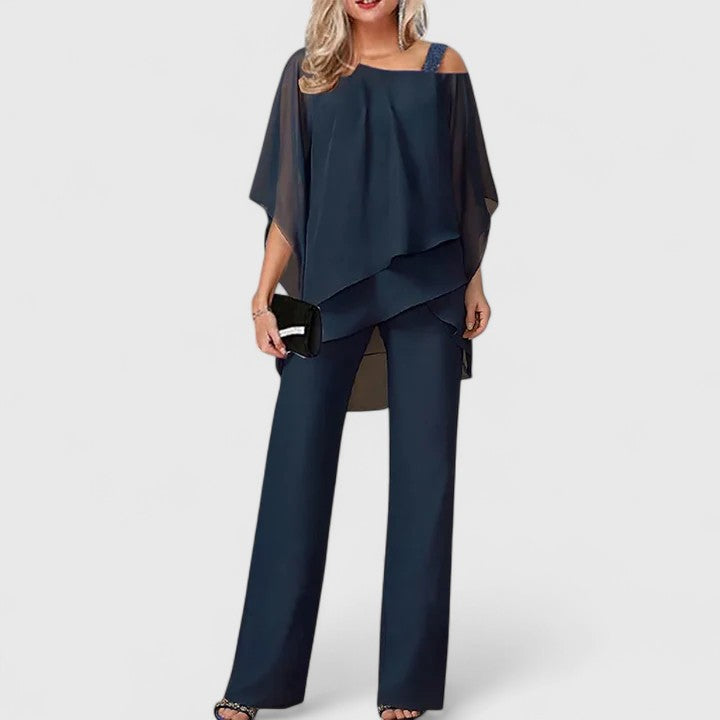 Hazel | Dames Elegante Broekpak Set