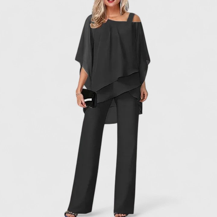 Hazel | Dames Elegante Broekpak Set