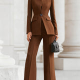 Luna | Dames Blazer en Broek Pak Set