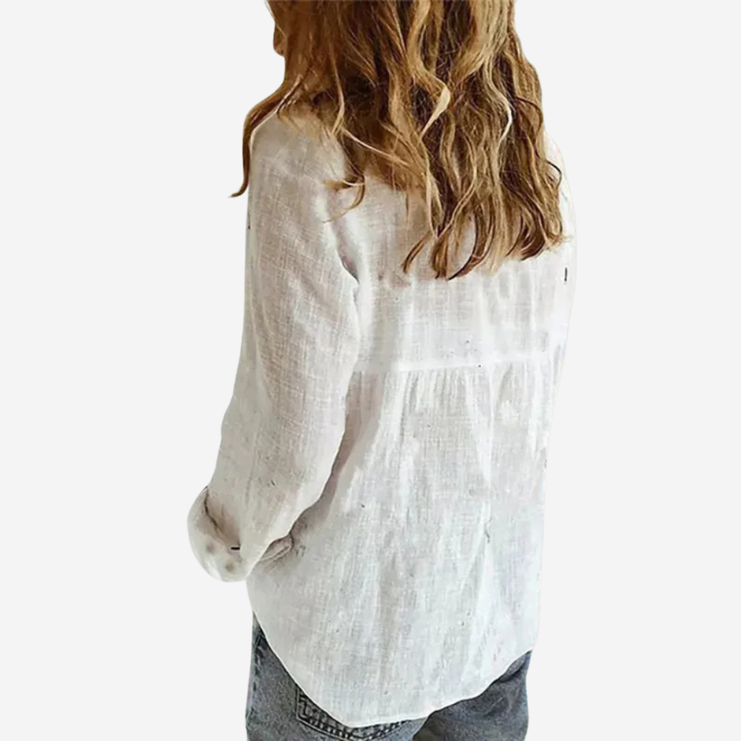 Willow | Dames Blouse met Knoopsluiting
