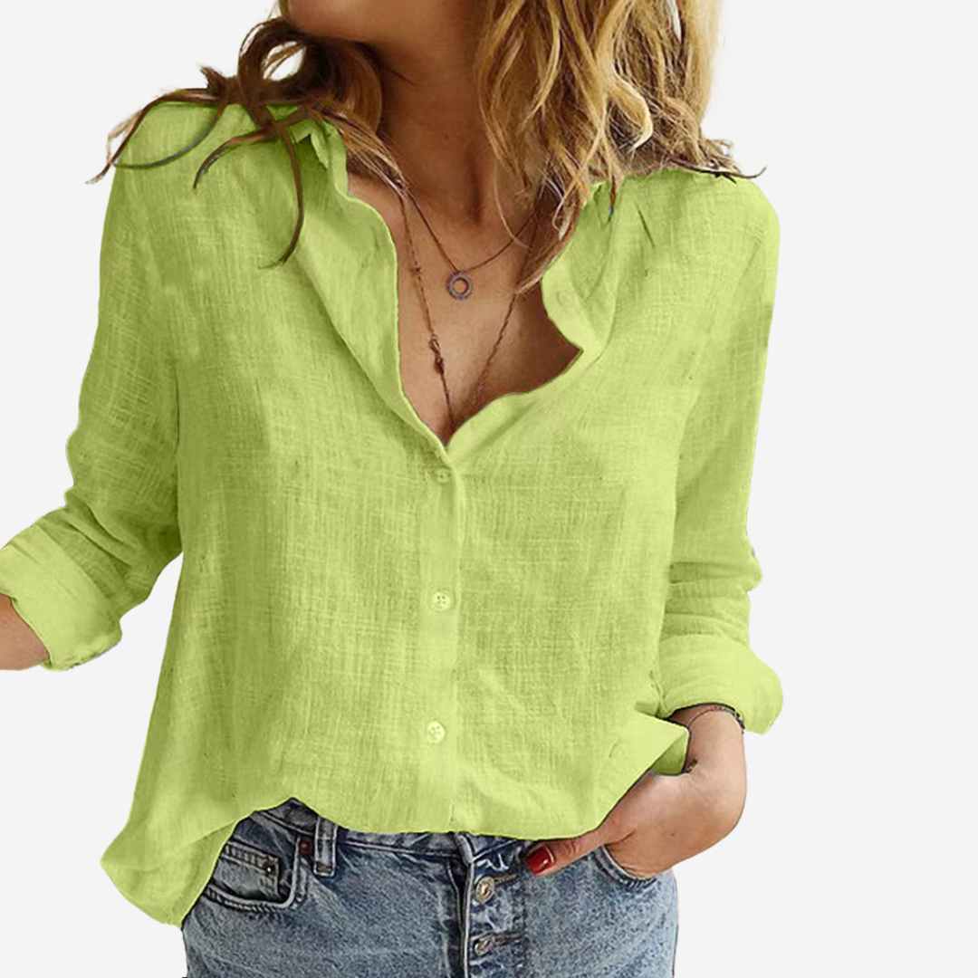 Willow | Dames Blouse met Knoopsluiting